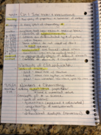Gen Chem, Week 1 Notes