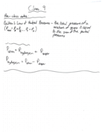 CHM2095, Week 4, Class 9