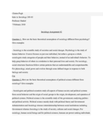 Class Notes/Assignment 2