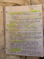 in class notes 