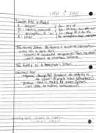 Week 5 notes