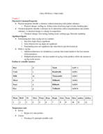 Chemistry 200 Study Guide
