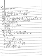 pre calc study guide Exam 1 