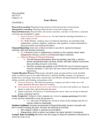 Exam 1 Review Chapters 1-4