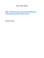 Exam 1: Study Guide