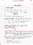 Math 10A: Entire Linear Algebra 