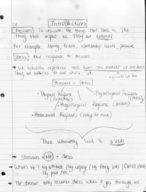 PSYC241- Course 1: Introduction to stress