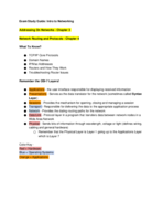Exam Guide 1 - Intro to Networking