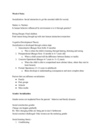 Week 4 Notes 