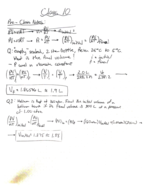 CHM2095, Week 5, Class 10