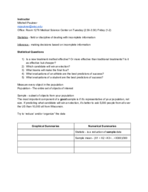 Statistics 371 Lecture 1 