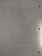 Astronomy week 2