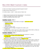 Week 5 Lecture 1 notes
