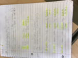 Spanish 1 week 2 notes.
