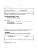 AA 100 Unit 1 Study Guide