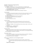Sociology Week 1