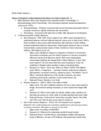 Exam 1 Study Guide