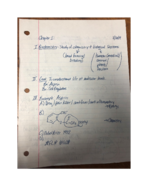 CHEM 317: Week 1 Lecture Notes