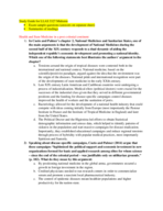 Study Guide for Midterm 