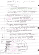 Biology 110, Week 5 Notes