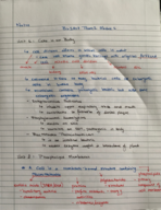 Bio1A03 Theme 1 Modules 1&2