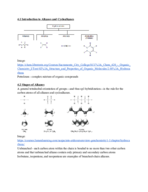 Shapes of Alkanes