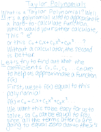 Introduction to Taylor Polynomials