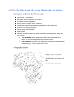 AFST 101: African Studies Intro Into Cont. Africa