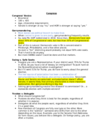 Congress Notes