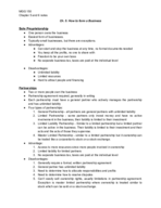 MGG 150, week 6 notes