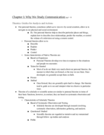 Communications Day 1 Notes