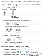 Orbitals, MO Diagrams and Hybridization Theory