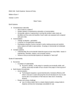 Earth Systems Exam 1