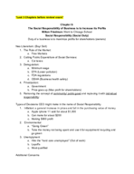 Bus ethics- week 5 notes