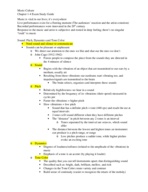 Music Culture Chapter 1-4 Exam Study Guide