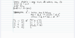 MATH 123 week 5 notes - Matrices cont.