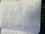 Study guide for exam