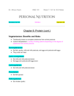 HND 101-001 Week 7 Notes