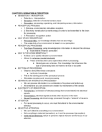 Psychology 101, Chapter 5 Notes