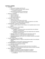 Psychology 101, Chapter 6 Notes