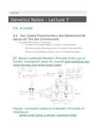 Genetics Lect Notes 7