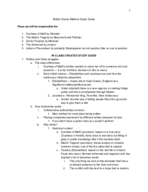 British Drama Midterm Study Guide 