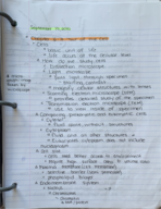 General Biology- unit 2 study guide