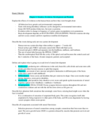 Brain & Behavior Exam 2 Study Guide