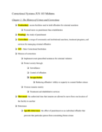 Corrections Midterm