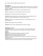 week 7 MCB Patricia Rossi Notes lecture chapter 2 and 4 