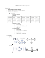 CHEM 103 Week 8 Notes