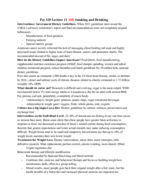 Health Psychology, week 2 Notes