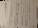 ENVS Class notes week 4 
