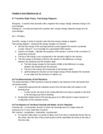 Chapter 6: Ionic Reactions (pt. 2)